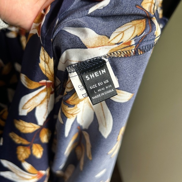 ✨3 for $18✨ Multicolored Smocked Off-the-Shoulder Cottagecore Maxi Dress - Picture 5 of 5